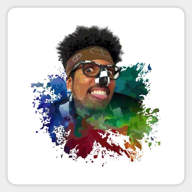 SHOCK G Sticker by MufaArtsDesigns